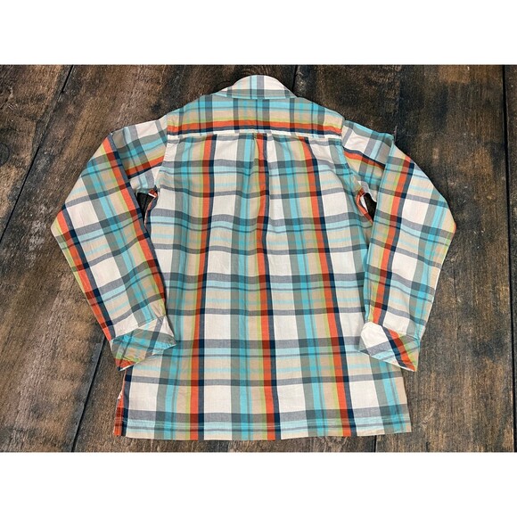 Well Dressed Wolf Boys Size 10 Merry & Bright Button Down Shirt - Picture 6 of 6